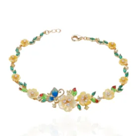 Fall Flowers Bracelet