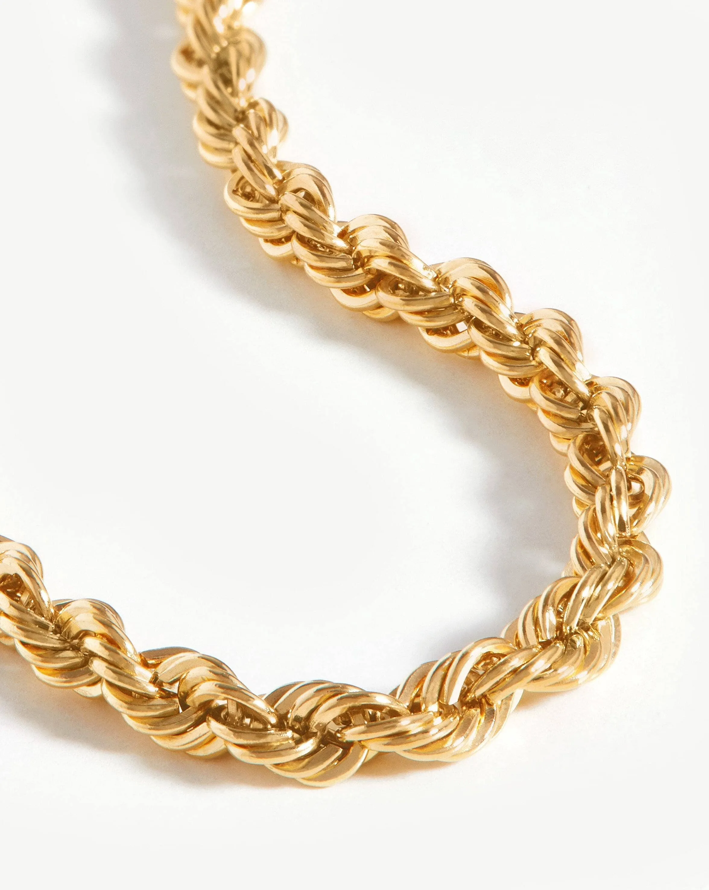 Fine Classic Rope Chain Bracelet