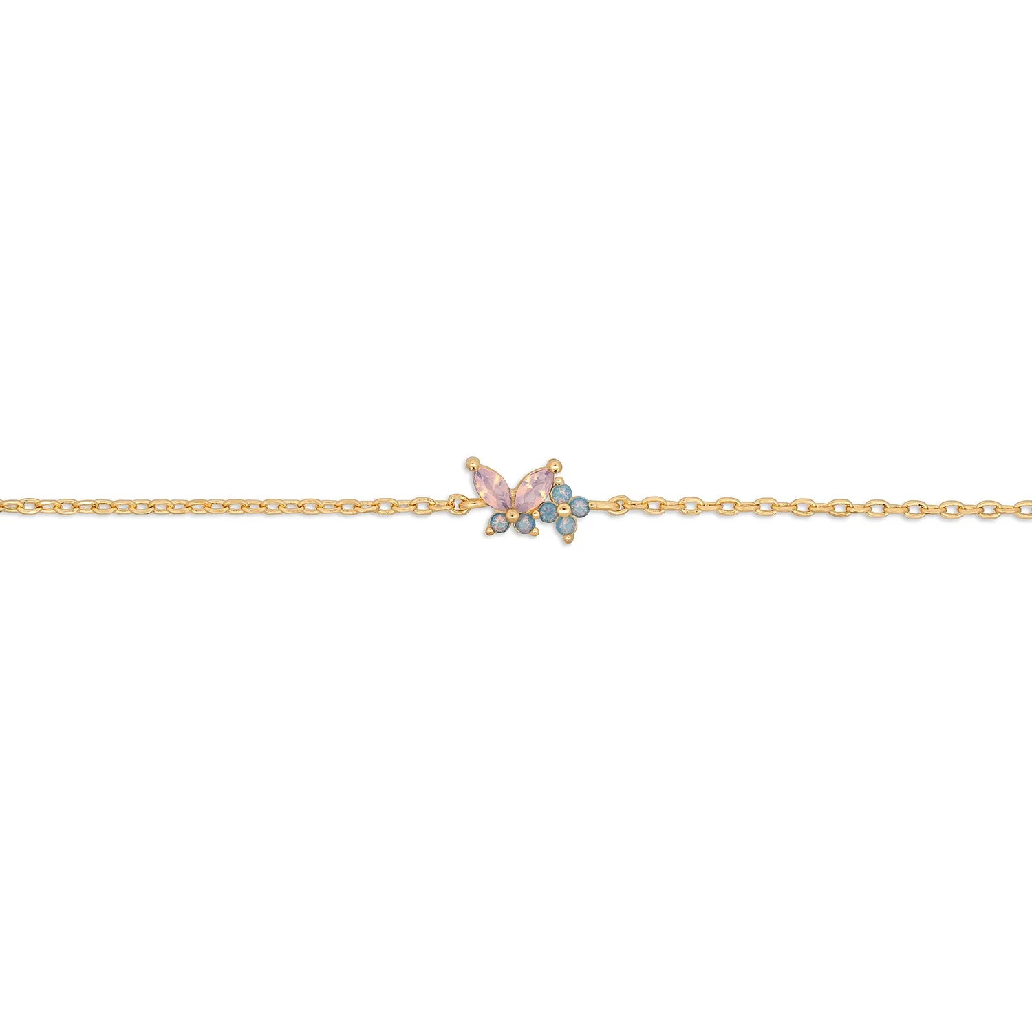 Gold Cho Butterfly Bracelet