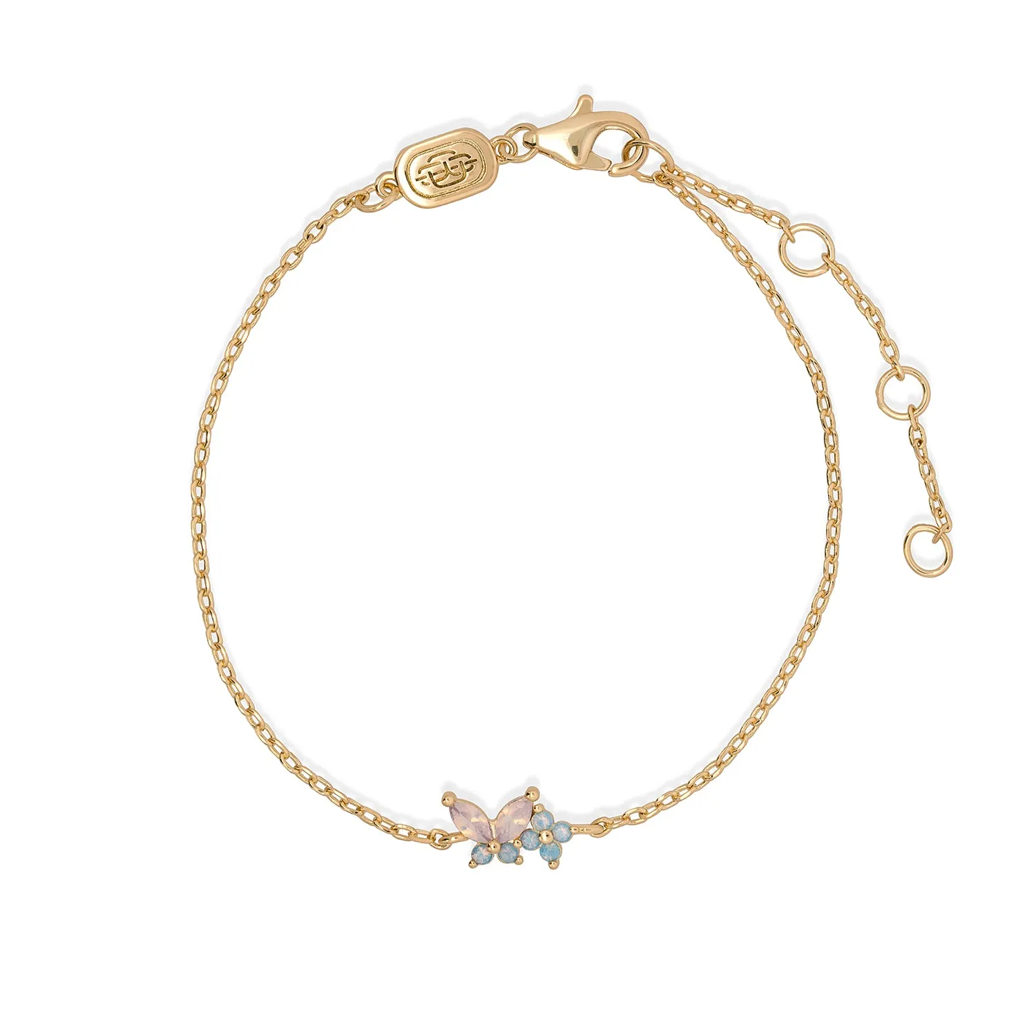 Gold Cho Butterfly Bracelet