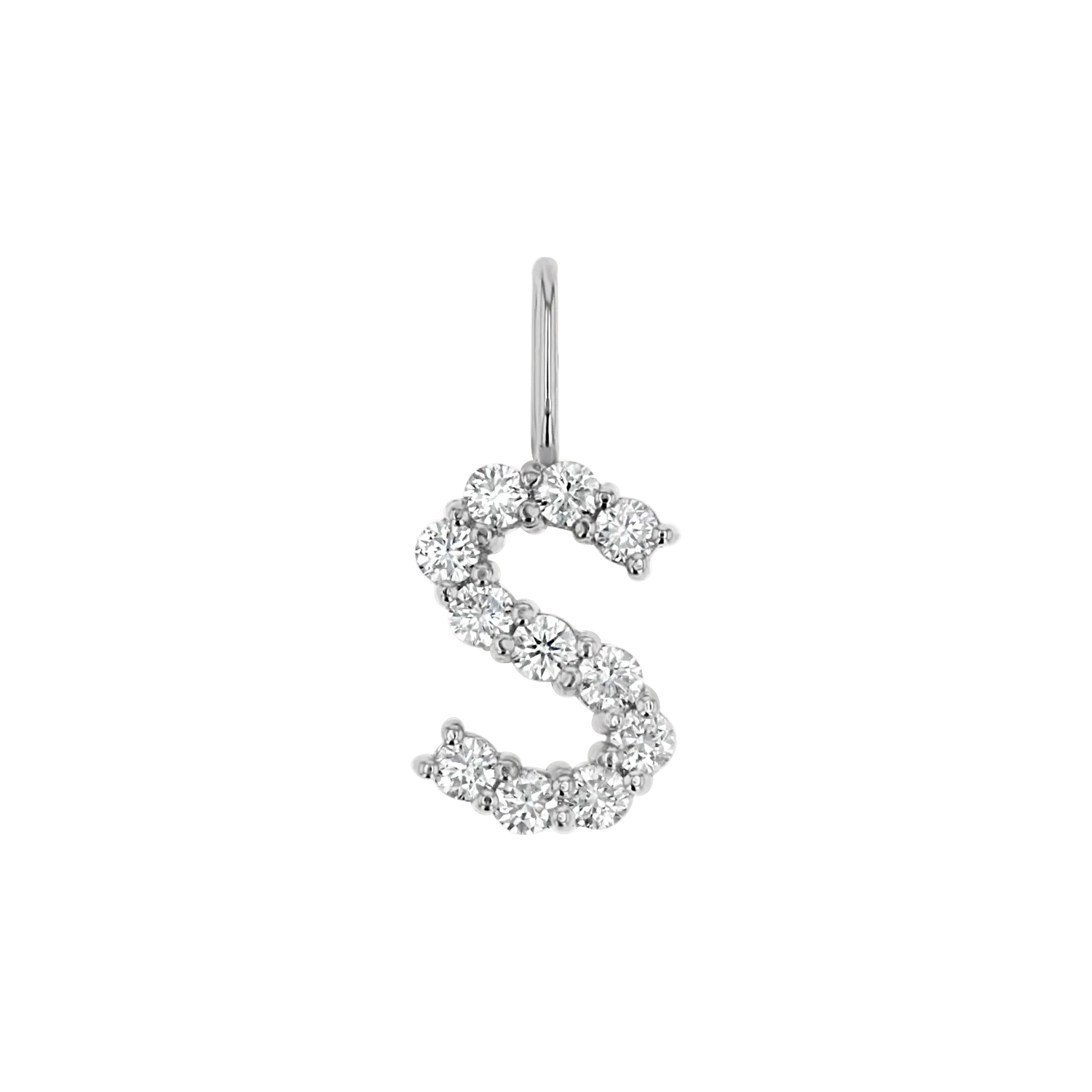 Grand Diamond Initial Charm