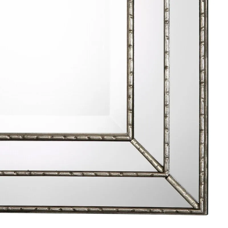 Guanua Traditional Rectangle Beveled Accent Wall Mirror