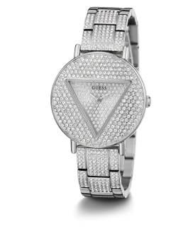 GUESS Ladies Silver Analog Watch