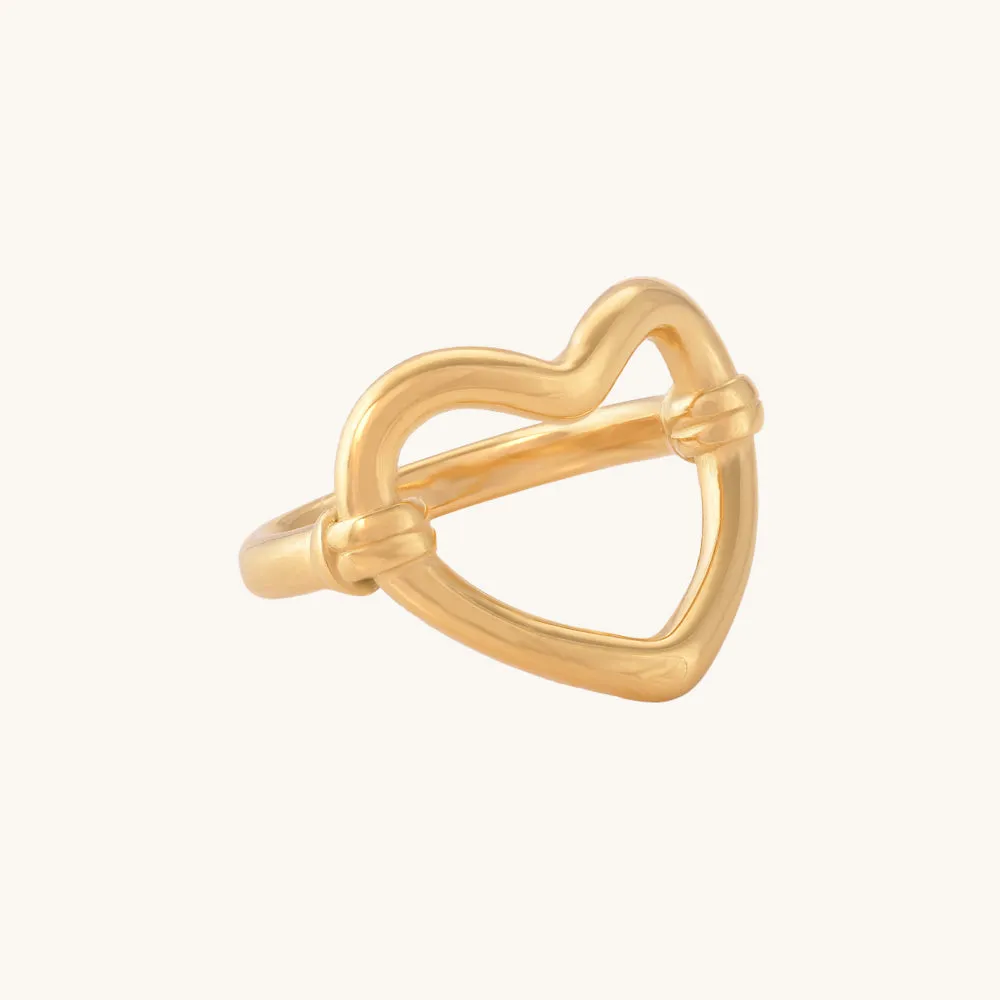 Heart Outline Ring