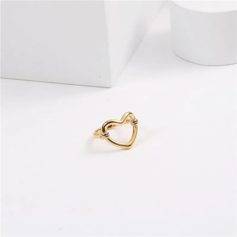 Heart Outline Ring