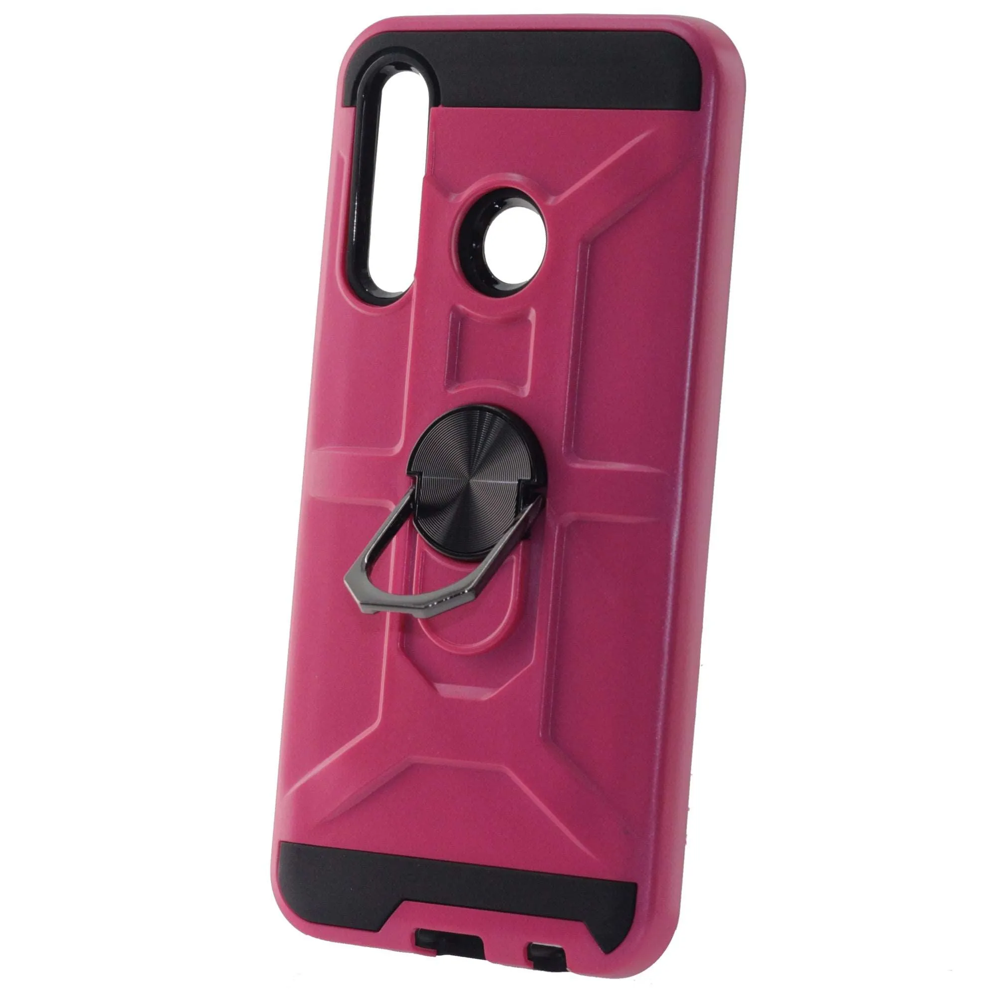 Huawei P 30 Lite, Ring Armor Case, Color Pink.