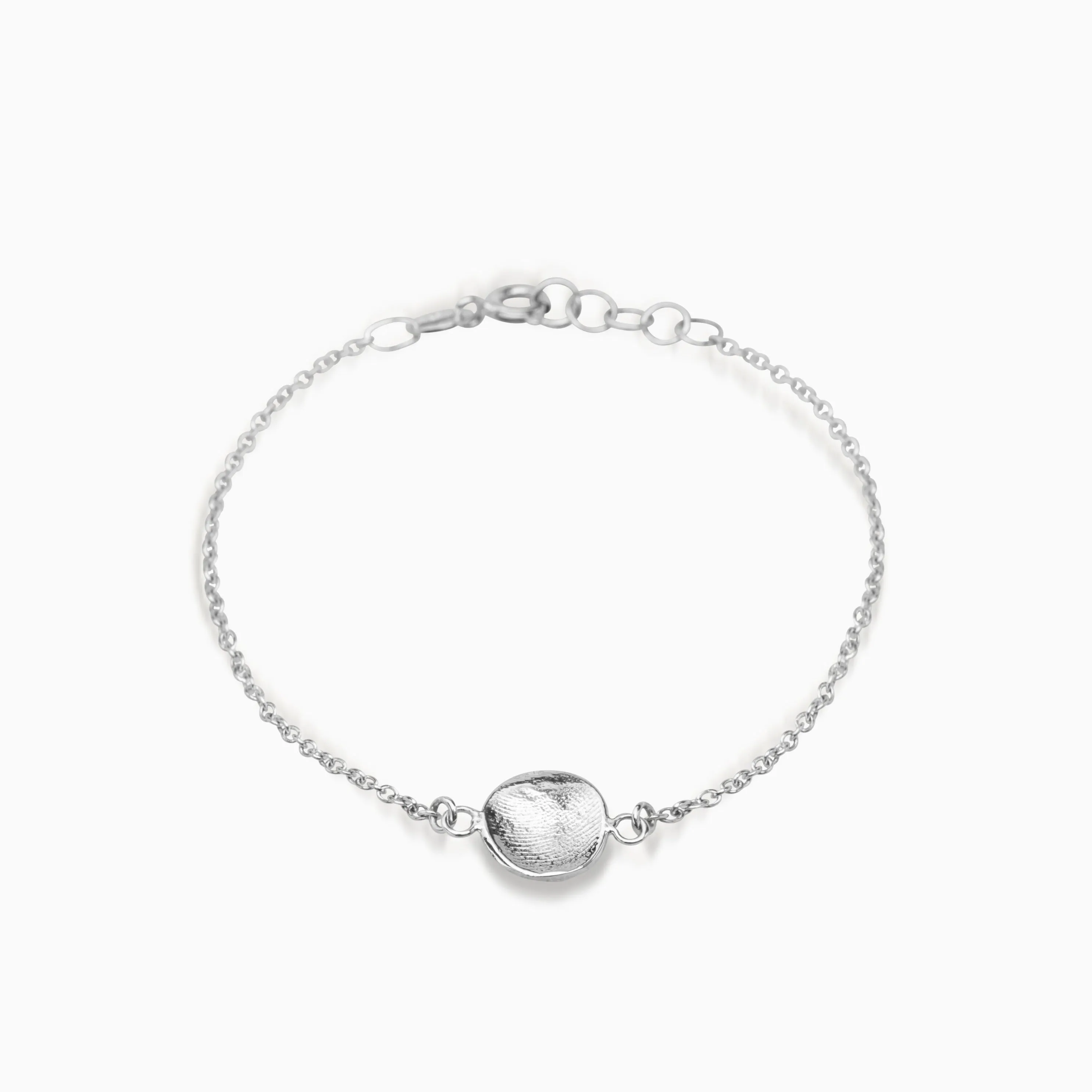 Impression Bracelet | White Gold