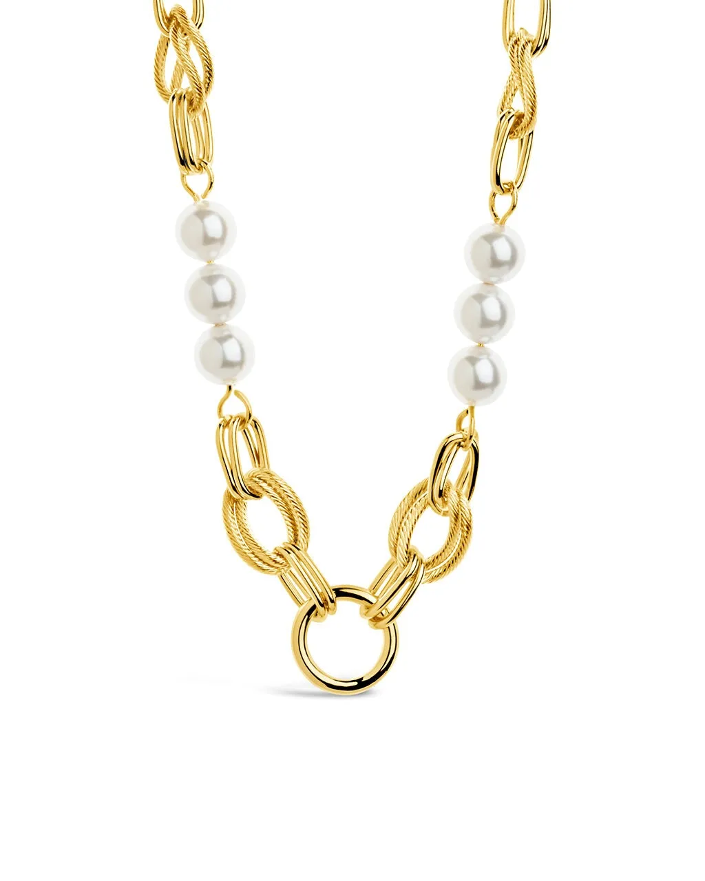 Ivanna Pearl Chain Necklace