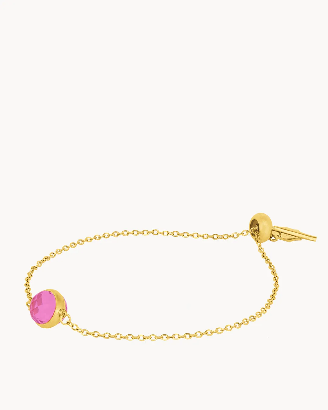 July Birthstone Joy Signature Bracelet, Gold