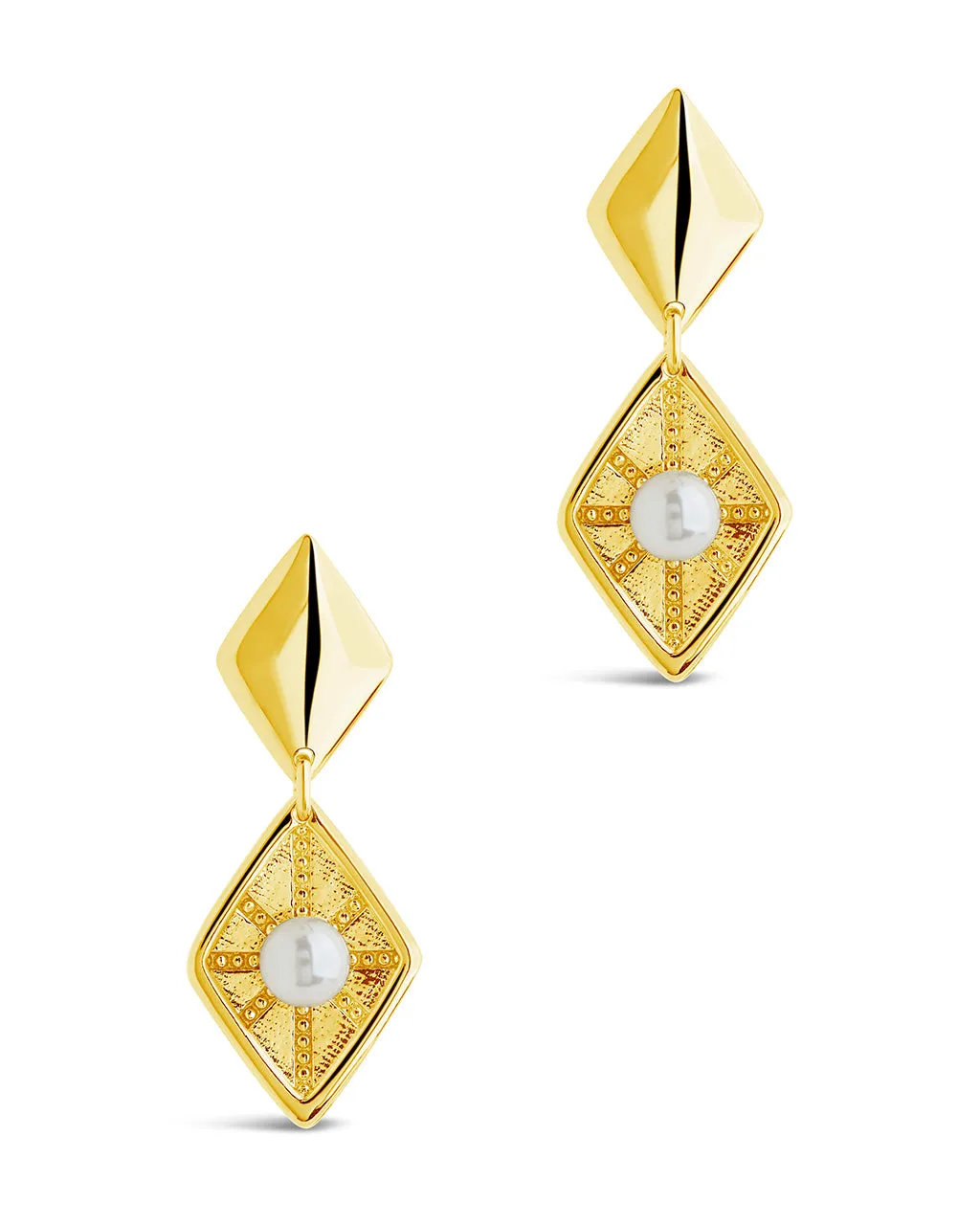 Kenza Pearl Drop Earrings