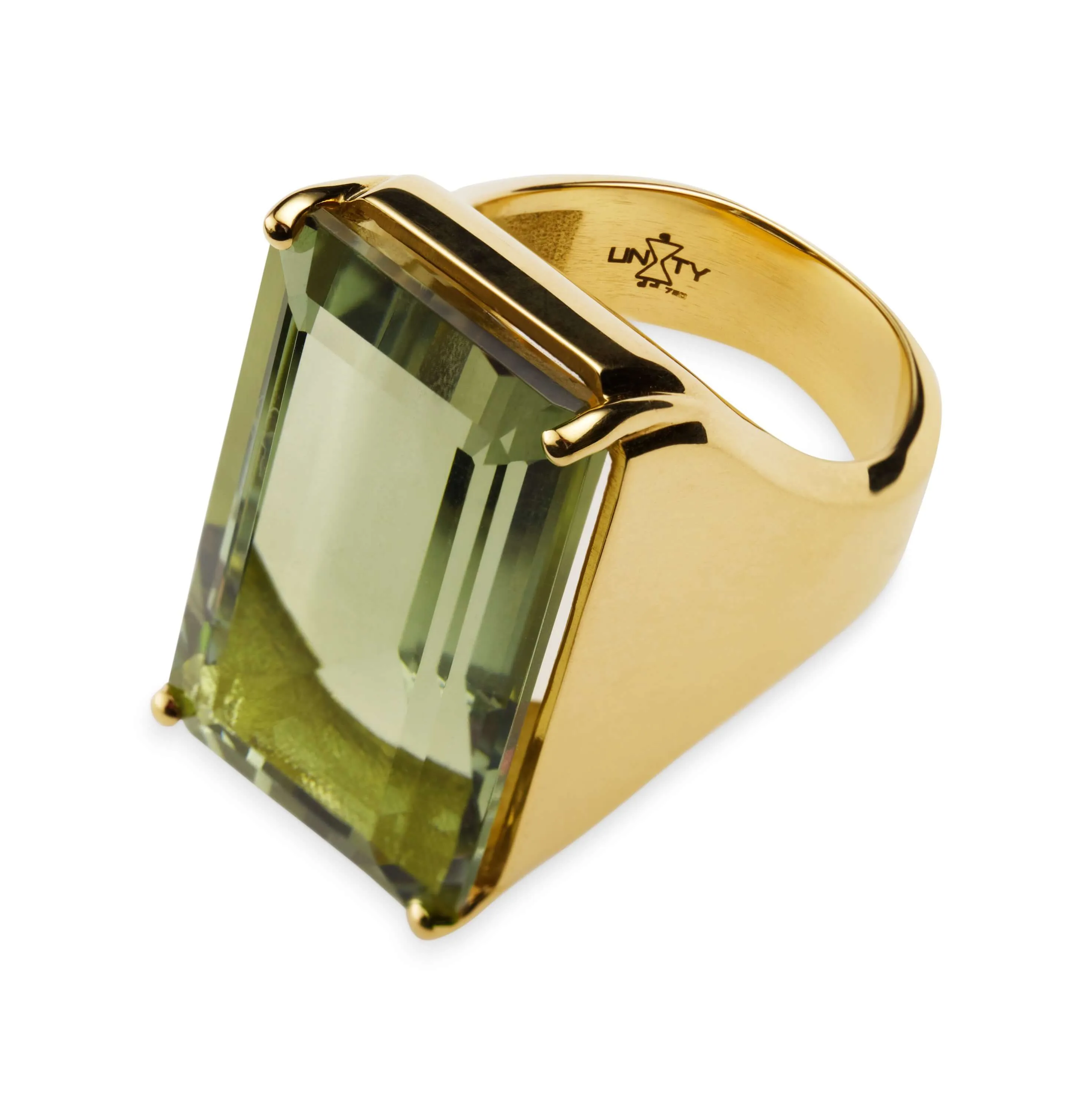 Koko ~ Green Amethyst Ring