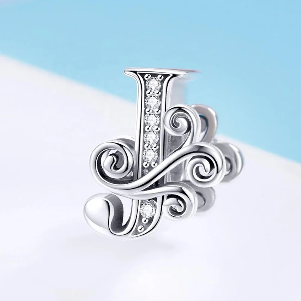 Letter J Initial Alphabet Charm