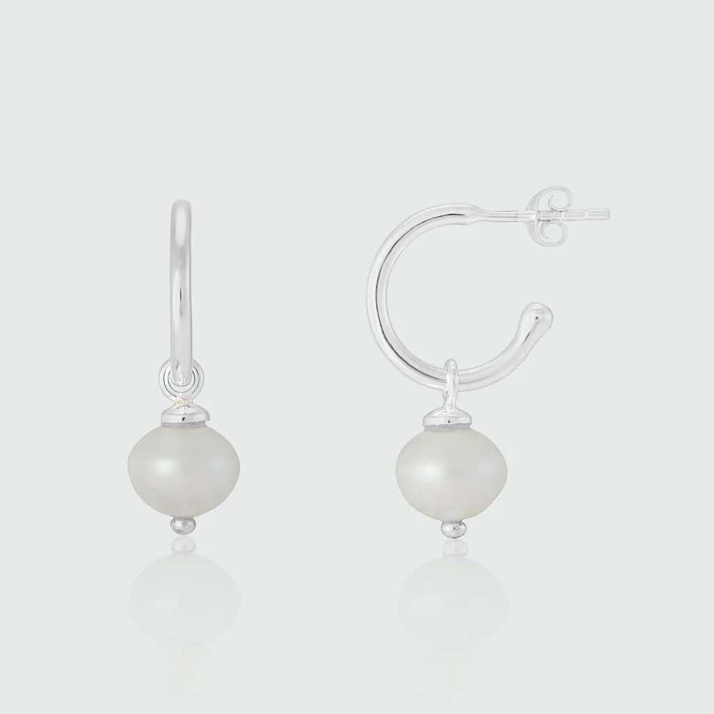 Manhattan Silver & Pearl Interchangeable Drops