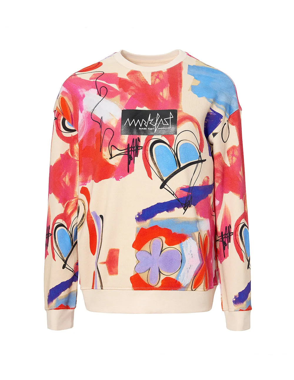 MARK FAST Women Printed Sweatshirt