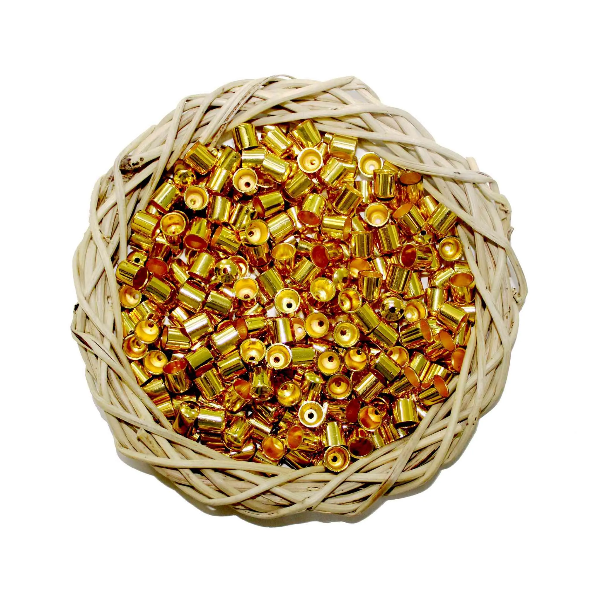 Medium size CCB Cap Bead for Craft, Trousseau Packing Rakhi or Decoration (Pack of 100 gm)