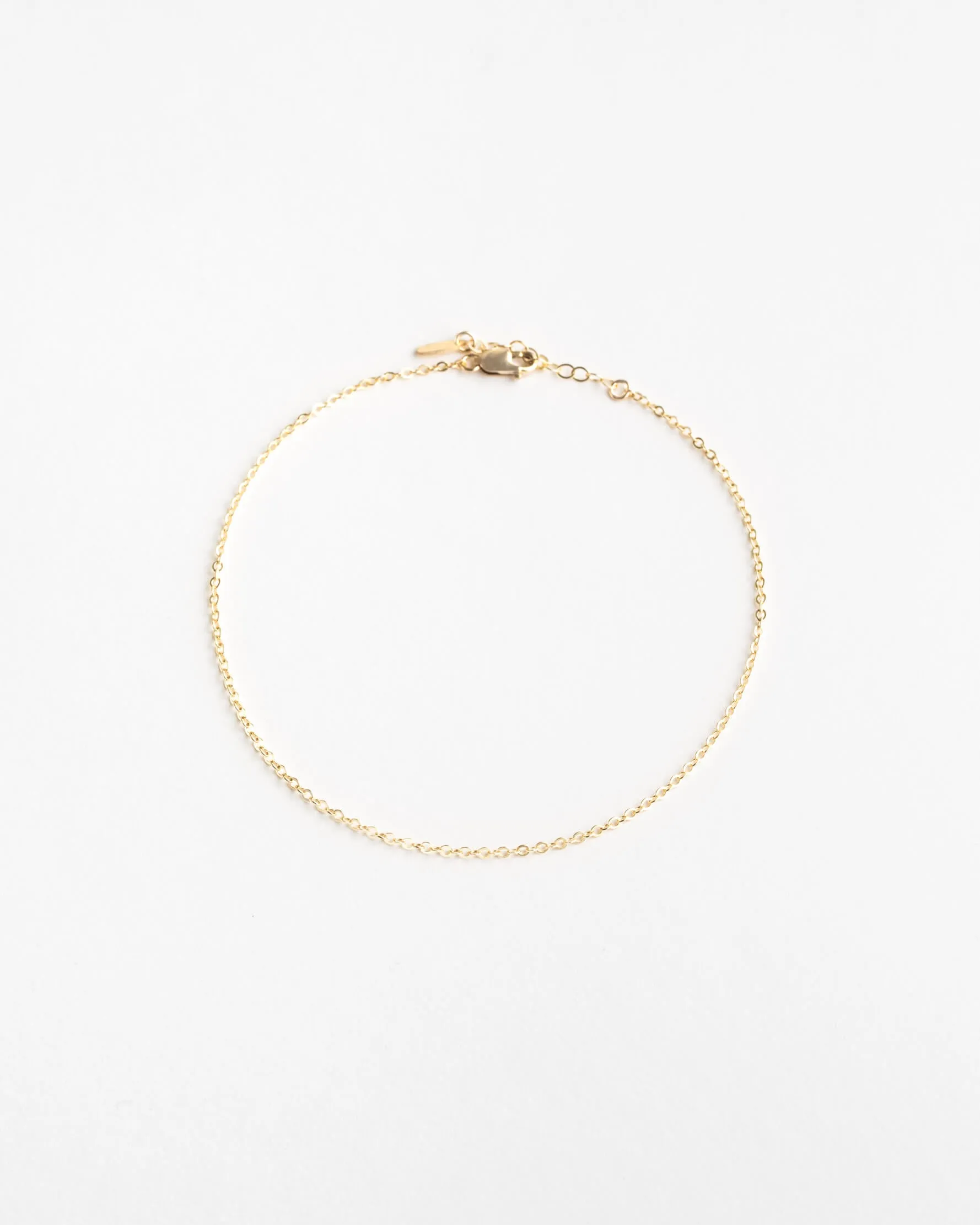 Minimal Cable Chain Bracelet