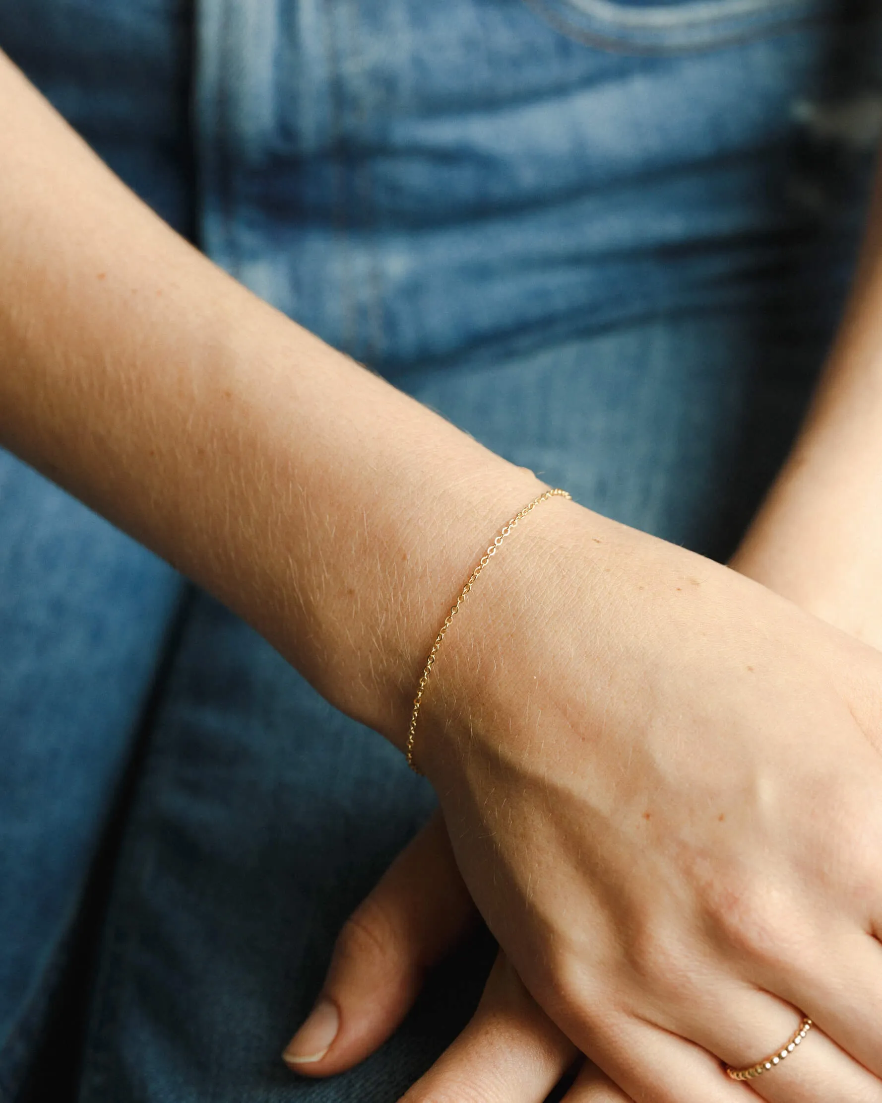 Minimal Cable Chain Bracelet