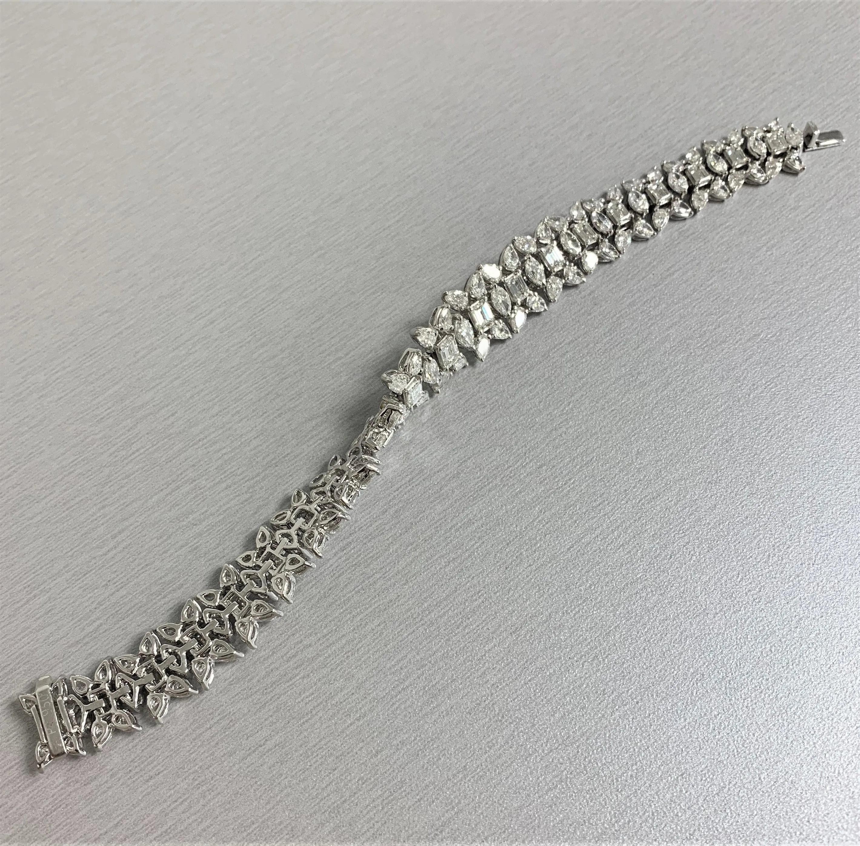 Misha Diamond Bracelet (18.78 ct Diamonds) in Platinum