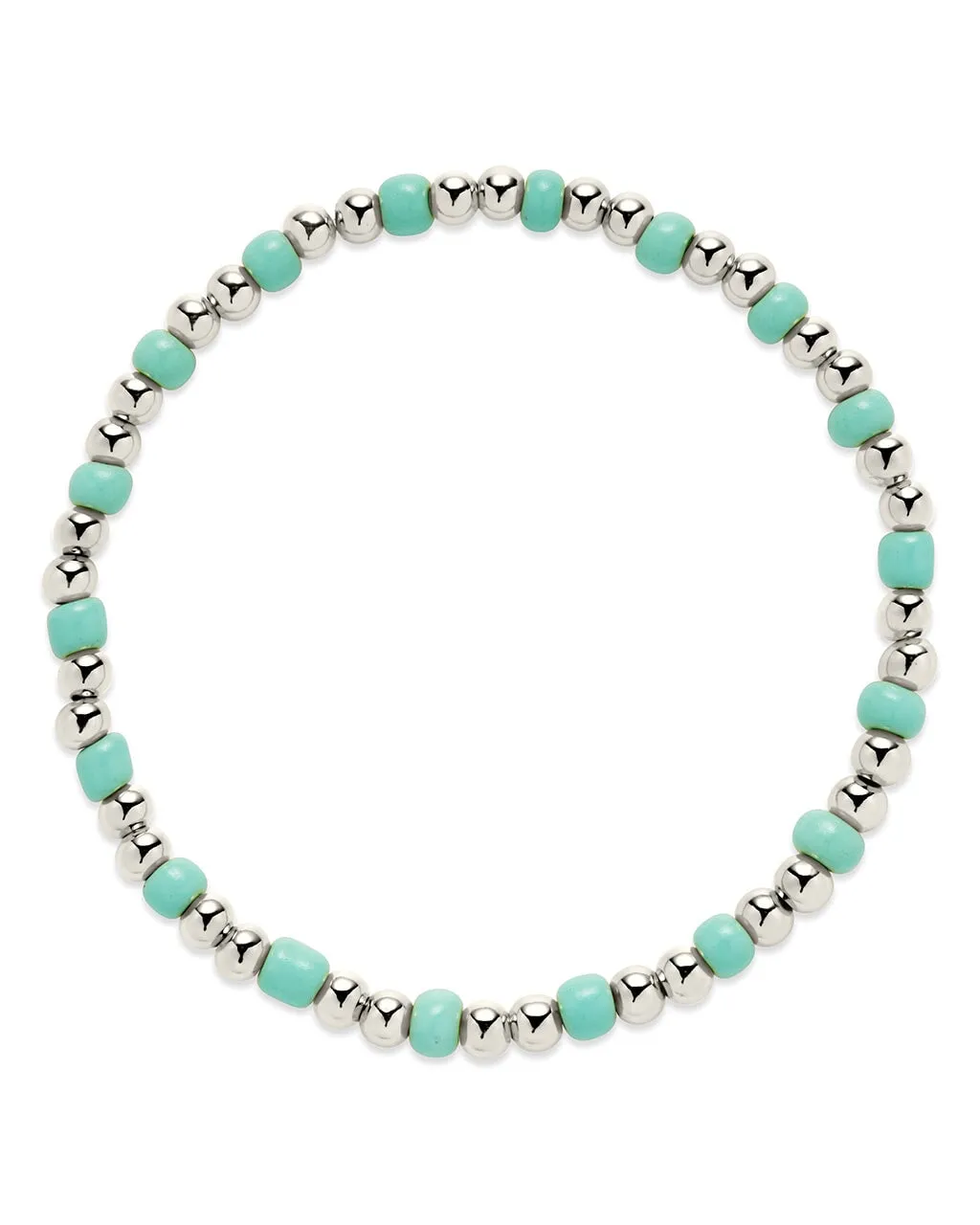 Misty Beaded Stretch Bracelet Set of 2