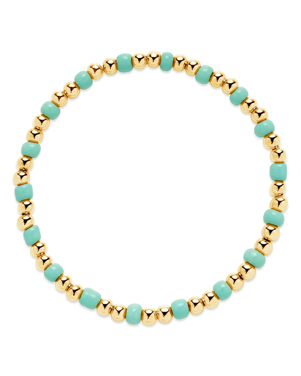 Misty Beaded Stretch Bracelet Set of 2