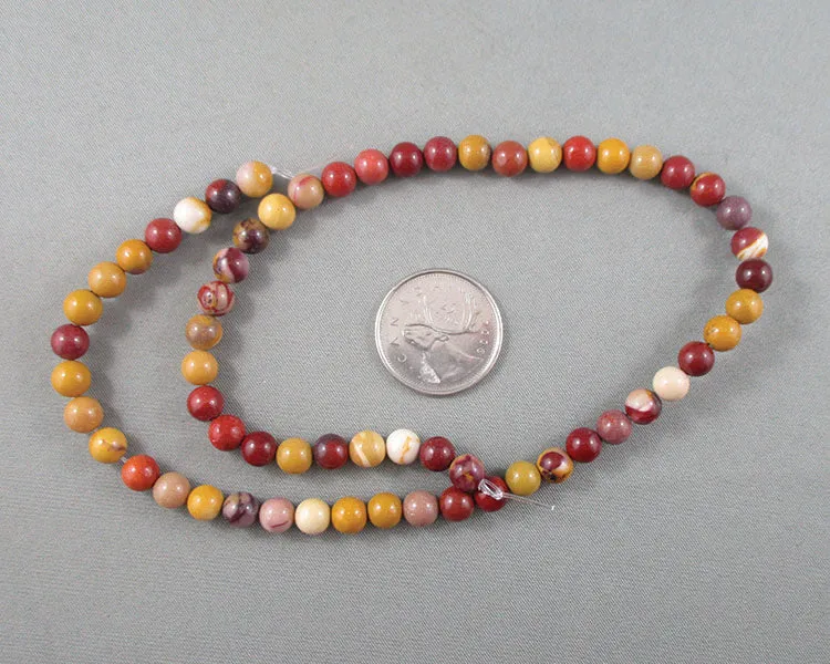 Mookaite Jasper Beads Round Various Sizes