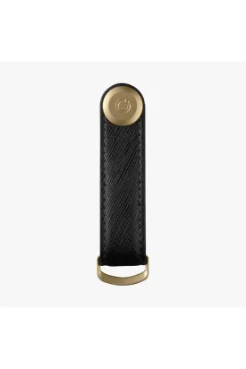 Orbitkey - Key Organiser Saffiano Leather - Black