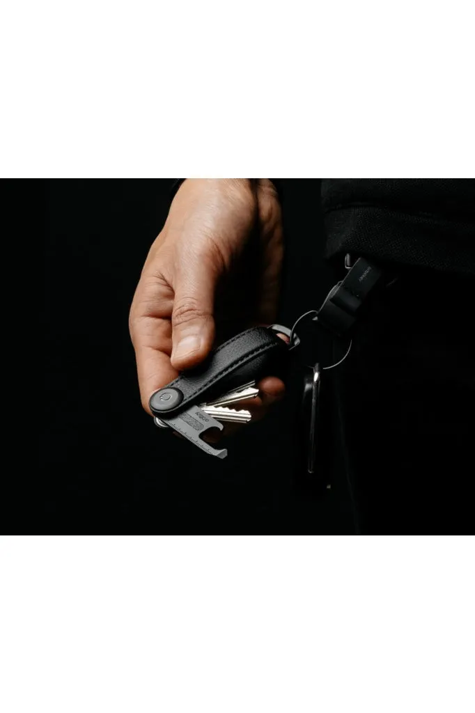 Orbitkey - Key Organiser Saffiano Leather - Black