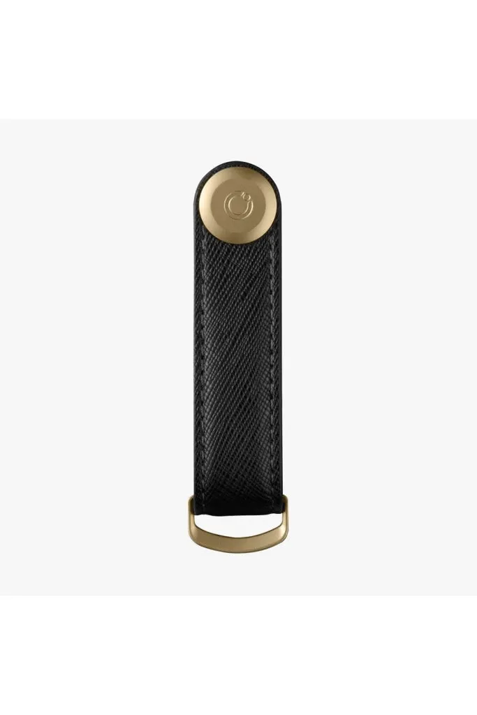 Orbitkey - Key Organiser Saffiano Leather - Black