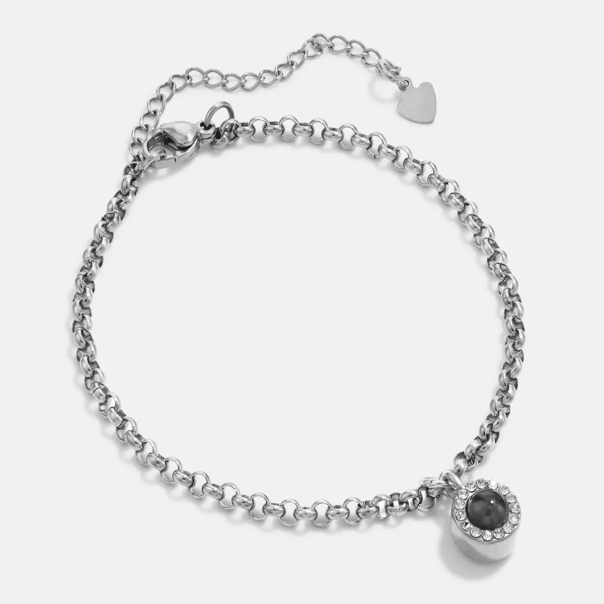 Petite Halo Photo Bracelet