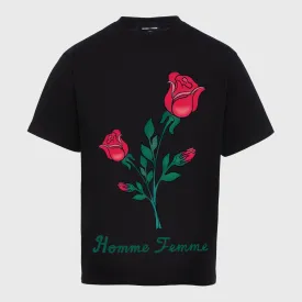 Poetry Tee Black