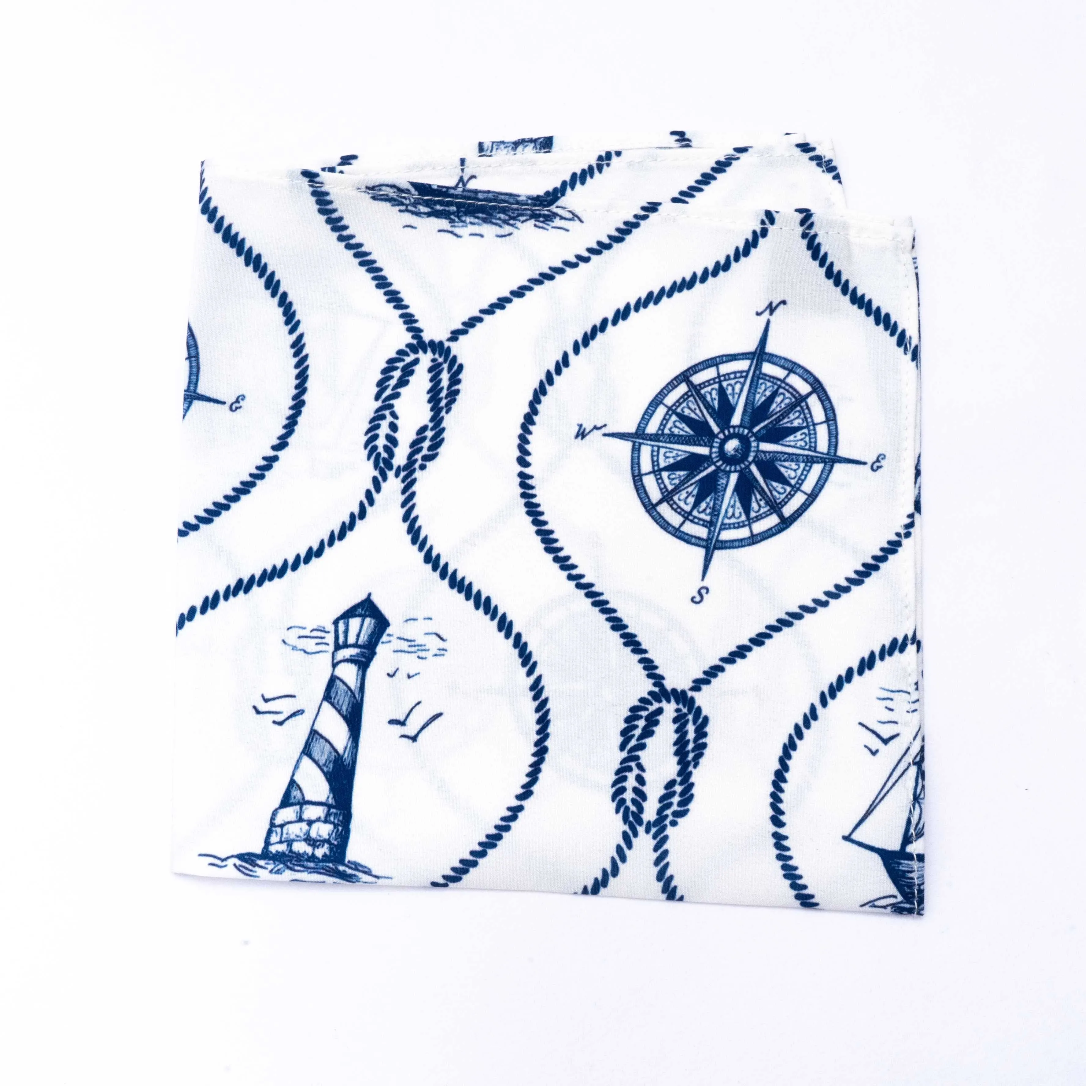 Printed Pocket Square - Beacon