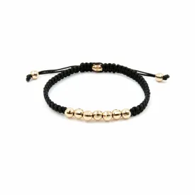 Prosperity Bracelet - 14K Amber Hue Gold Beaded Bracelet - Red Gold®