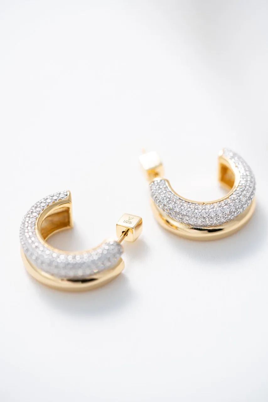 Pure Hoops 14K Gold Plated