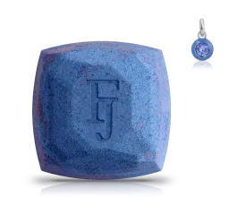 September Sapphire Birthstone Charm - Bath Bomb