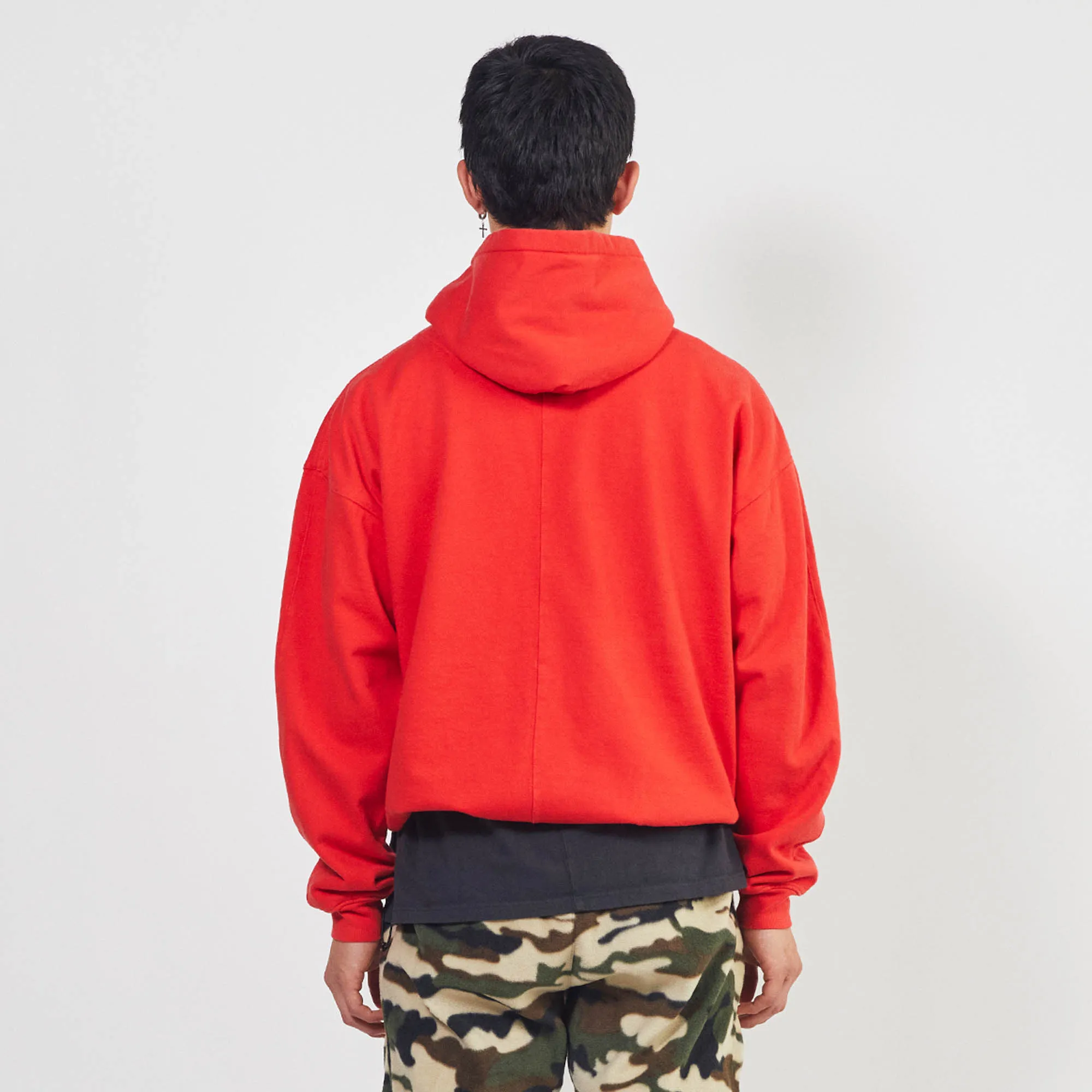 surplus hoodie / red