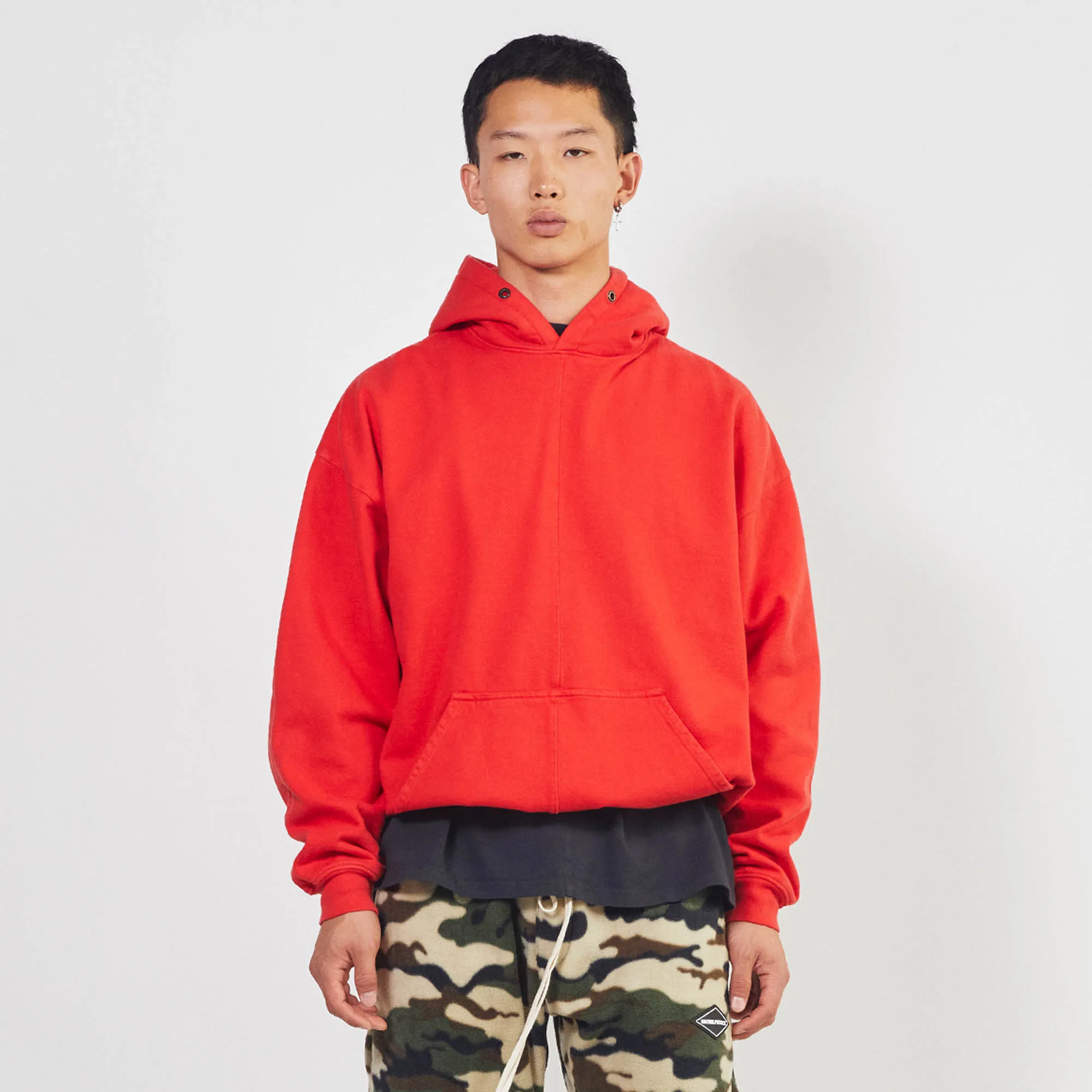 surplus hoodie / red