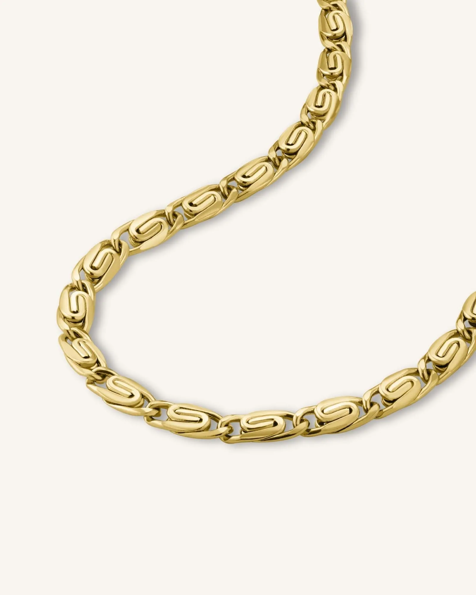 Swirl Bracelet Gold