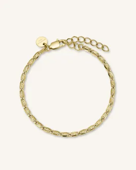 Swirl Bracelet Gold