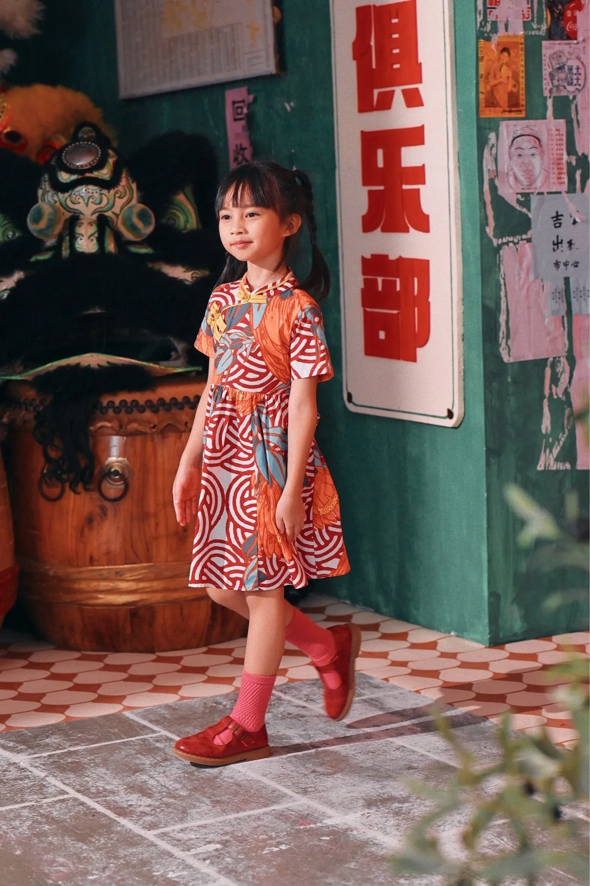 The Chinatown Blossom Dress - Bloom