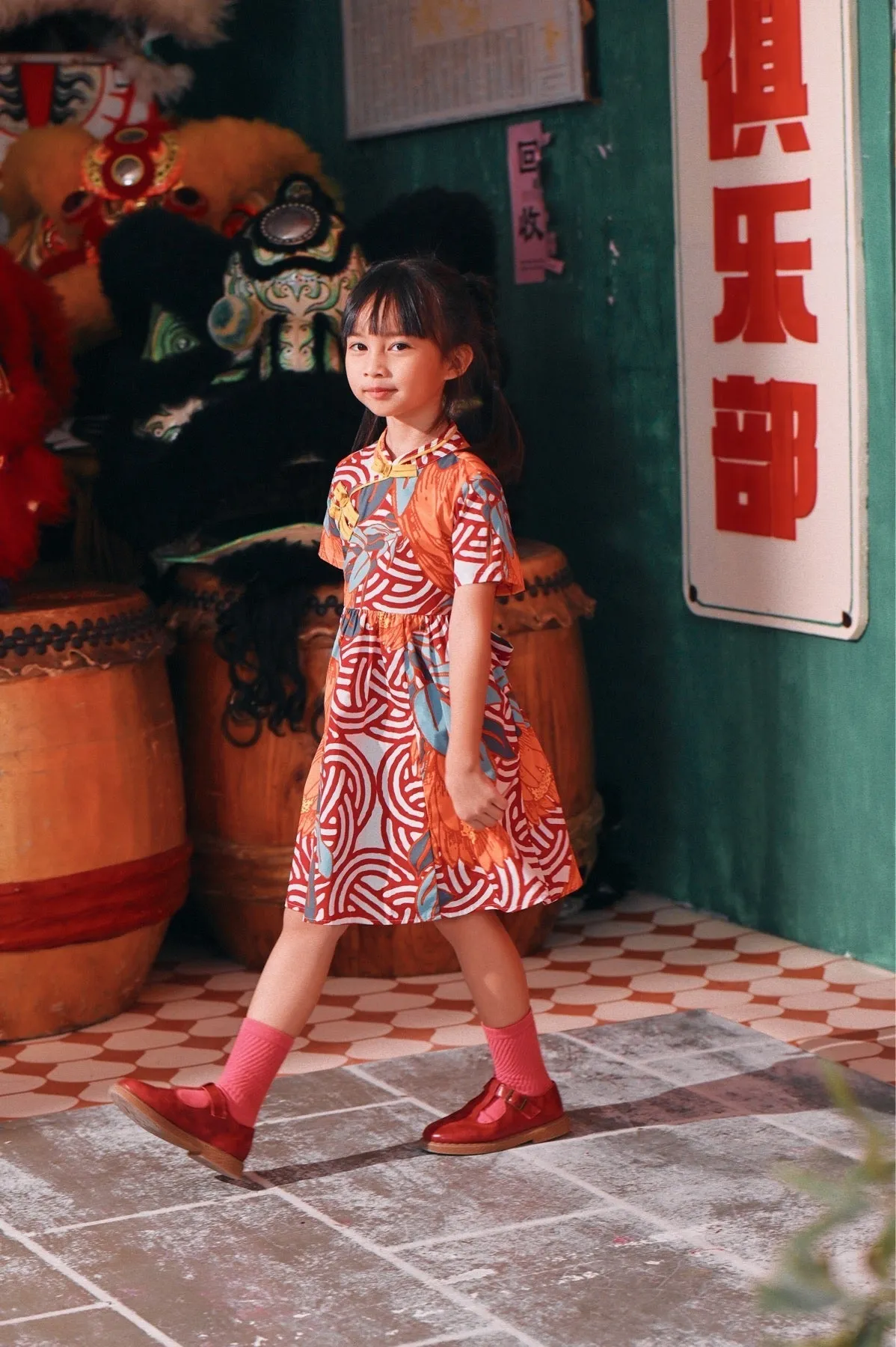 The Chinatown Blossom Dress - Bloom