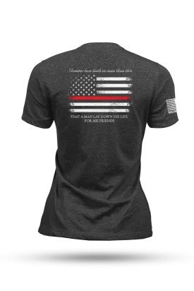 Thin Red Line - Women's T-Shirt